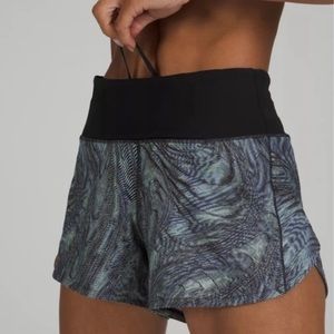 lululemon speed up shorts size 2 4” inseam